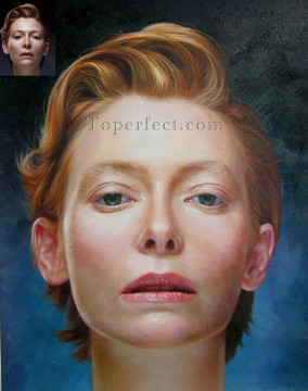 imd038 retrato de cabeza Pinturas al óleo